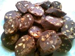 Chocoladefekkas(chocoladekoekjes zonder bakken)